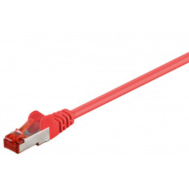 Cable Red Latiguillo RJ45 FTP Cat6  ROJO CU 0,25metros