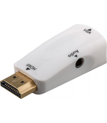 Conversor HDMI a VGA con Audio