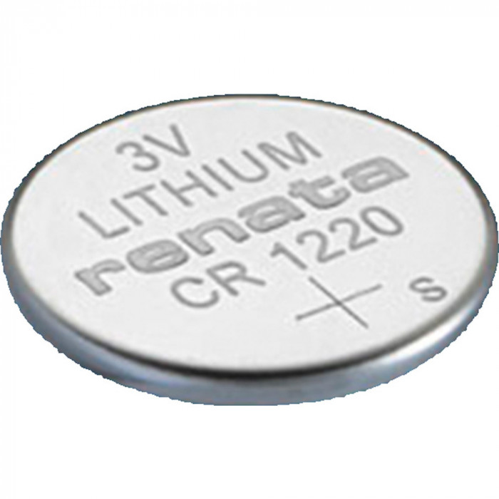 Varta Pila de botón de litio de 3V Electronics CR1220, pilas de botón en un  blíster