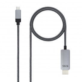 Cable USB-C a HDMI DP2.0 1,8m NANOCABLE