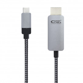 Cable USB-C a HDMI DP2.0 Negro  (3 m.)