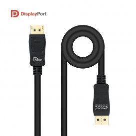 Cable DisplayPort 1.4 VESA Negro (2 m.)