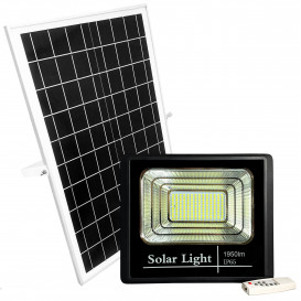 Foco LED 200W a Batería con Placa Solar
