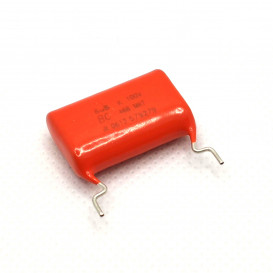 Condensador Poliester 6,8uF 100V R22.5mm 6,8mF