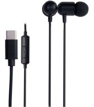 Auriculares In Ear con Microfono USB-C NEGRO