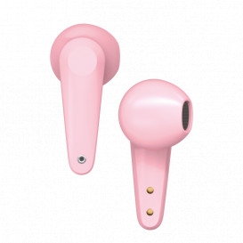 Auriculares Bluetooth Ultraligeros Confortables Rosas