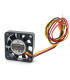 Ventilador 24Vdc 40x40x10mm 3 cables Speed Sensor