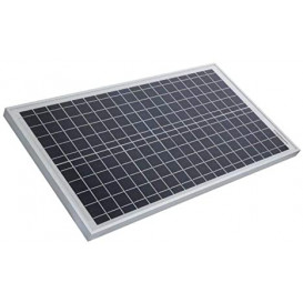 Panel Solar Silicio 30W max. 18,2Vdc 650x350x25mm