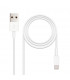 Cable USB LIGHTNING IPHONE 2m