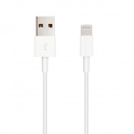 Cable USB LIGHTNING IPHONE 1m
