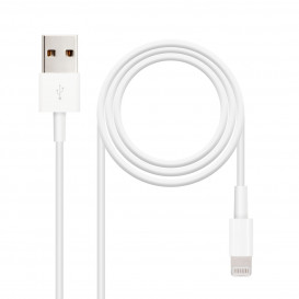 Cable LIGHTNING a USB 2.0 1m NANOCABLE