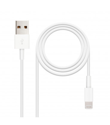 Cable USB LIGHTNING IPHONE 1m