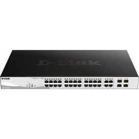 More about Switch PoE Gigabit 24P + 4 SFP Gestionable D-LINK