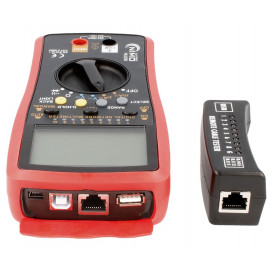 Tester Red y Multimetro Comprobador USB A/B