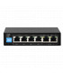 Switch PoE Gigabit  4P 10/100/1000 + 2 Uplink