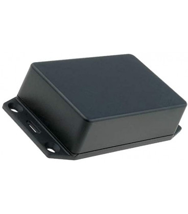 Caja Montaje 56x85x27mm con Soporte ABS Negro