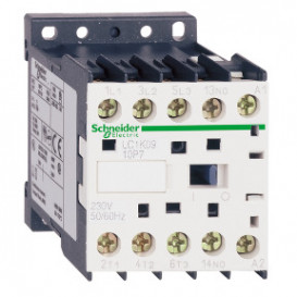 Contactor Carril DIN y Panel 230Vac 9A 3 Polos 4 kW