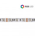 Tira LED RGB 12V 14,4W/m 60LED/m IP20 Longitud 5m
