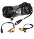 Cable para Camara Trasera HD 4Din 20m