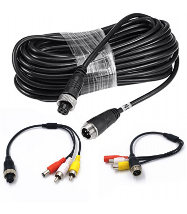 Cable para Camara Trasera HD 4Din 5m