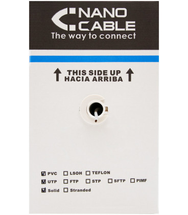 Cable UTP Cat5e Flexible CCA (305m)