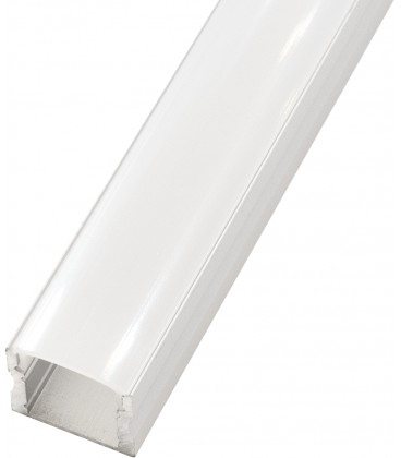 Perfil LED Superficie 17x14,5mm Opal 2m