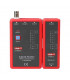 Tester Cables Red RJ45 y Telefono RJ11 y BNC UT681C