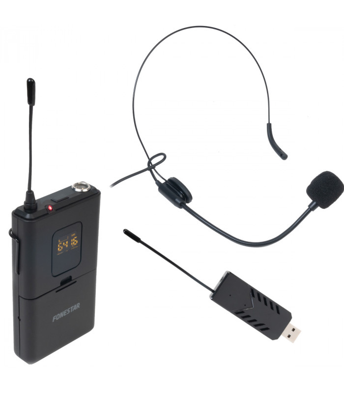 MICROFONO INALAMBRICO UHF USB - Tecnitron - Tienda Online