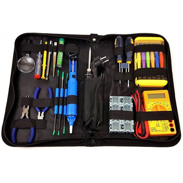 Caja de herramientas impermeable Técnico/electricista herramienta  organizador caso, maletín con ruedas Elefante EL2007TWC
