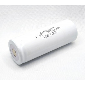 More about Bateria NiCd  1,2V 7000mAh 33x91mm KR7000F sin terminal