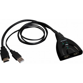 Distribuidor HDMI 1x2 USB FONESTAR FO-14S2UC