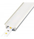 Perfil LED Empotrable 27,2x11mm Suelo Exteriores Opal 2m