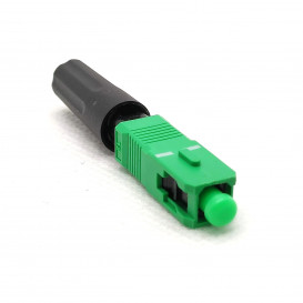 Conector Fibra Optica SC/APC Monomodo Rapido Prepulido Verde