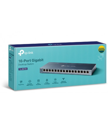 Switch Gigabit 16P TP-LINK SG116