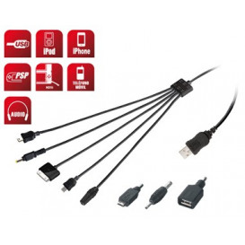 More about Cable USB 2.0 a MicroUSB MiniUSB PSP NDS Iphone4