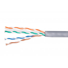 Cable UTP Cat6 Rigido CCA LSZH GRIS (305m)