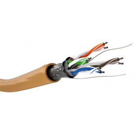 Cable FTP Cat5e Flexible CCA NARANJA (100m) GOOBAY