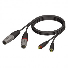 More about Cable XLR 2 Hembra a 2 RCA Macho 1,5m