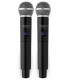2 Microfonos Inalambricos Mano WM82 VONYX