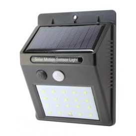 Aplique Solar LED 4W Recargable Pared MINI