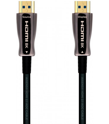 Cable HDMI V2.1 AOC Fibra Optica 15m AISENS