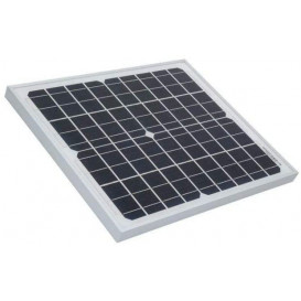 Panel Solar Silicio Monocristalino 12V 20W 435x356x30mm