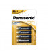 Pila LR06 AA Alkaline Power Panasonic (Blister 4 pilas)