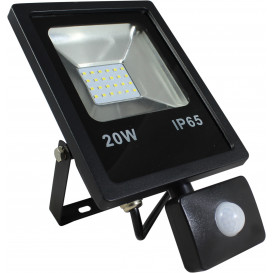 Foco LED 20W 6500K IP66 con Sensor de Movimiento IP66