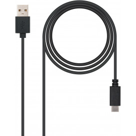 Cable USB 2.0 A a USB-C 3m NANOCABLE