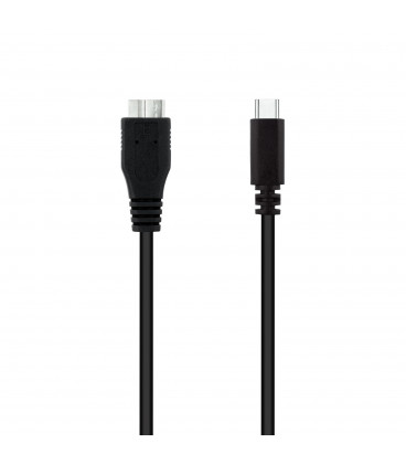 Cable USB  3.0 USB-C/M-Micro B/M NEGRO 1m NANOCABLE