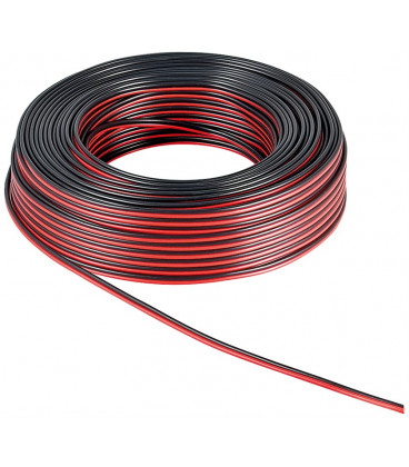 Cable Paralelo 2x2,5mm  ROJO/NEGRO CCA (25m)