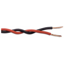 Cable Trenzado 2x2,5mm2 ROJO/NEGRO (100m)