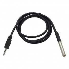 Sensor Temperatura DS18B20 con cable Y JACK 2,5mm