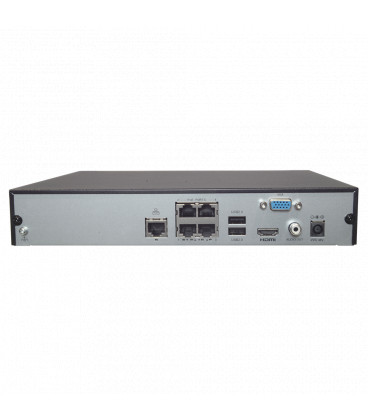 NVR  4Ch IP 8Mpx 64Mbps UNIVIEW